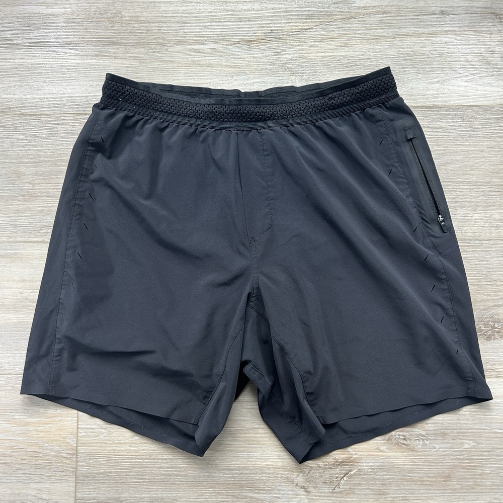 Ten Thousand Session Short Size Large Lined 7" Inseam Black